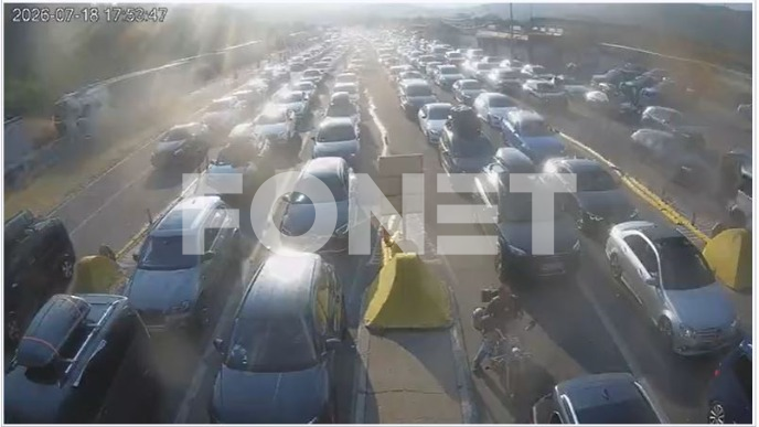 Gužve na izlazu iz zemlje